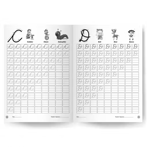 Cursive Writing  Books For Kids